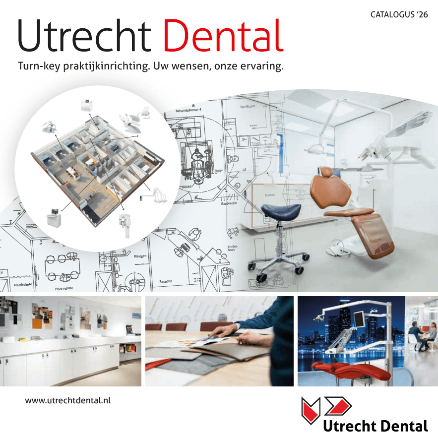Productbrochure Utrecht Dental voorkant 2026